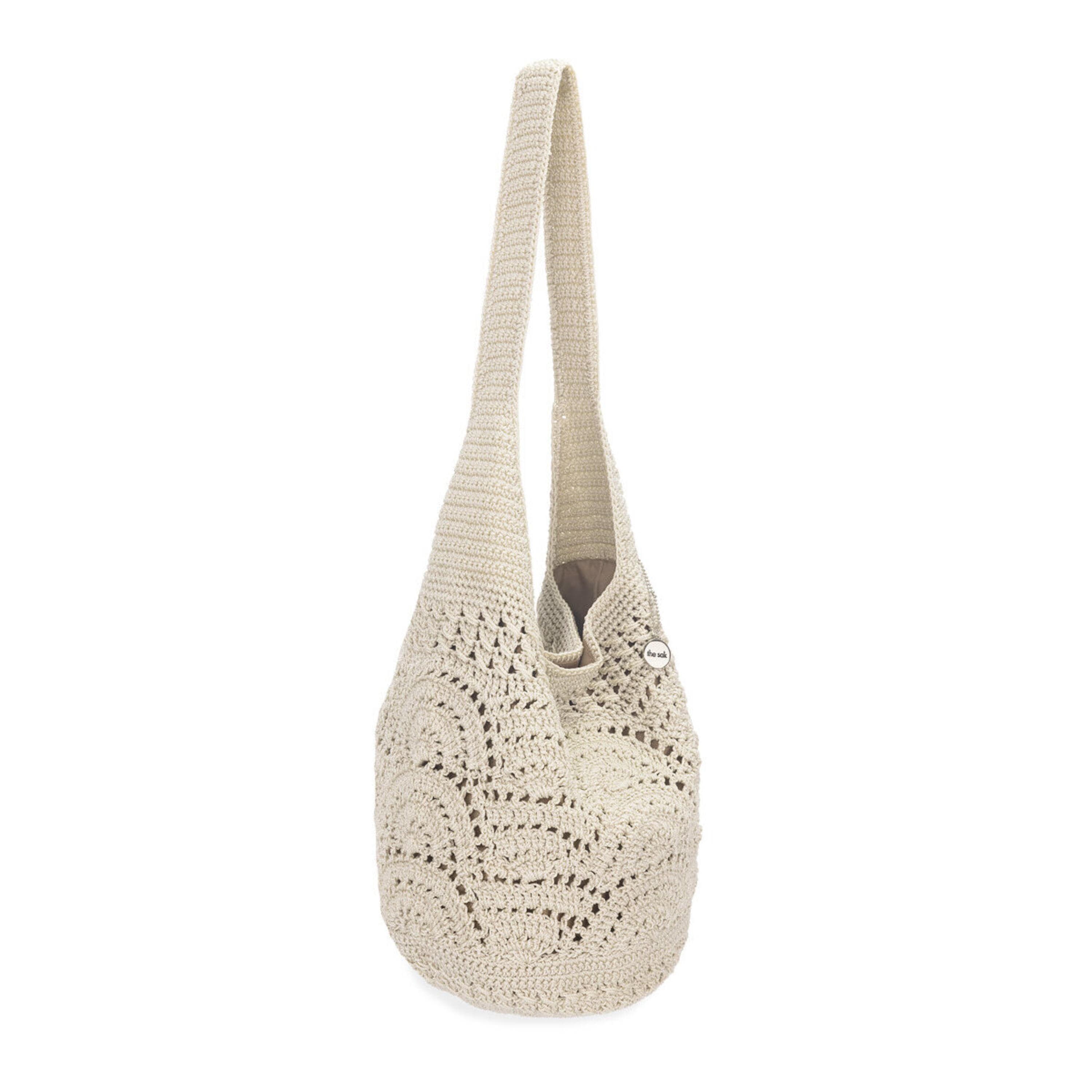 The Sak 120 Hobo - Hand Crochet - Natural Fan