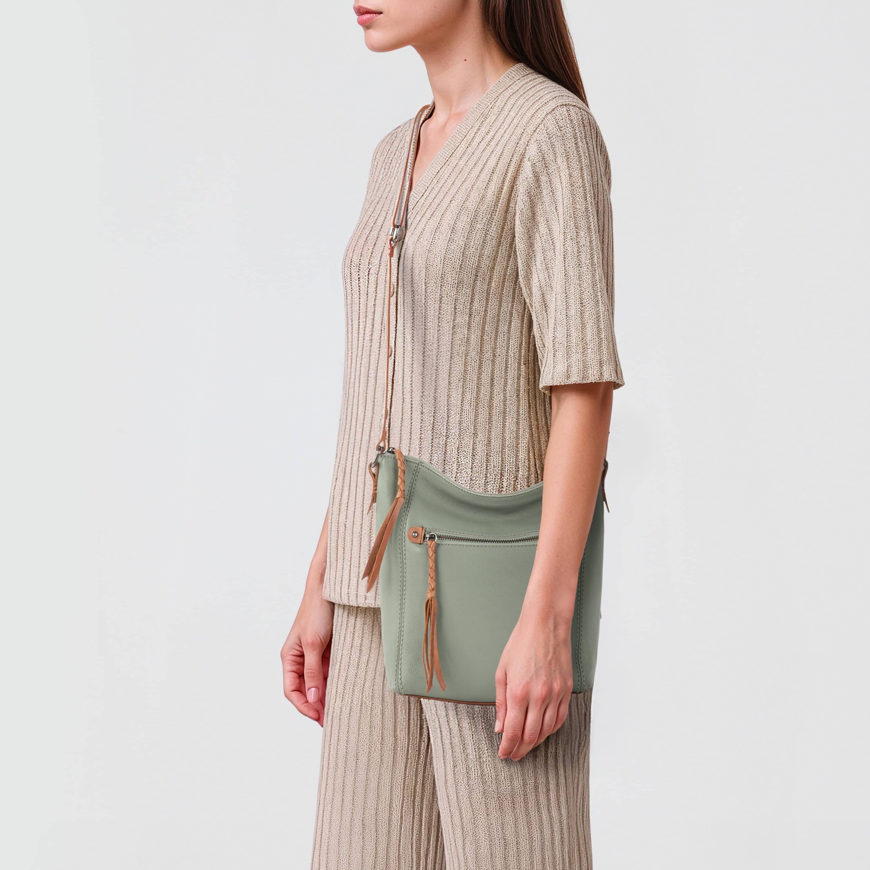 The Sak Ashland Crossbody - Leather - Meadow