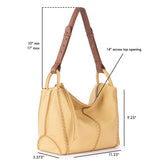 The Sak Los Feliz Hobo - Leather - Buttercup