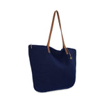 The Sak Faye Large Tote - Hand Crochet - Denim