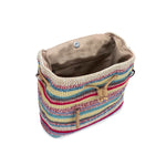 The Sak Sayulita Backpack - Hand Crochet - Eden Stripe
