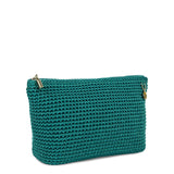 The Sak Essential Pouch - Hand Crochet - Azure