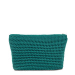 The Sak Essential Pouch - Hand Crochet - Azure
