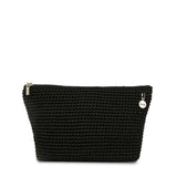 The Sak Essential Pouch - Hand Crochet - Black