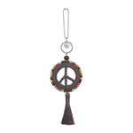The Sak Yarnicharmz Dangle - Hand Crochet - Mushroom Peace