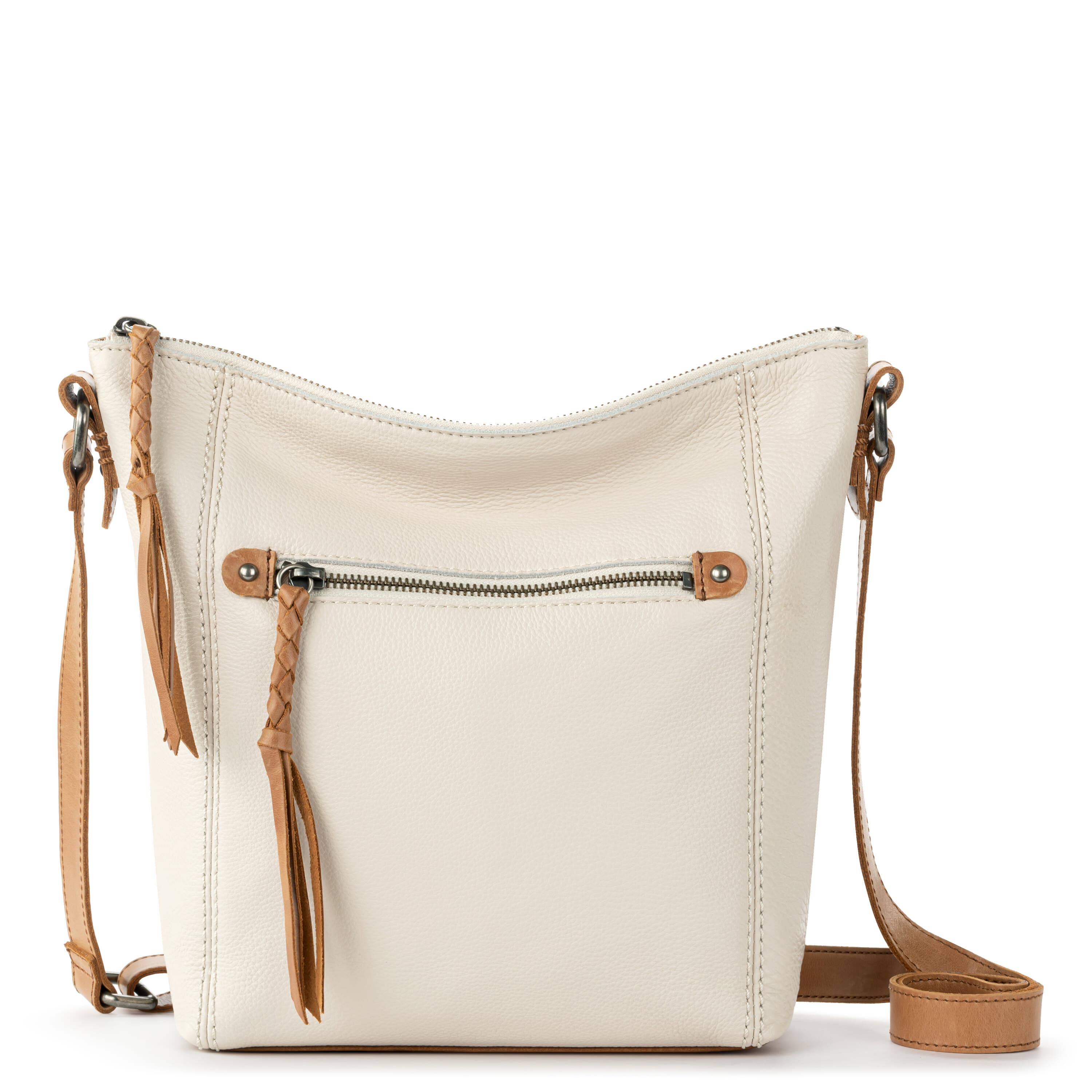 The Sak Ashland Crossbody - Leather - Stone