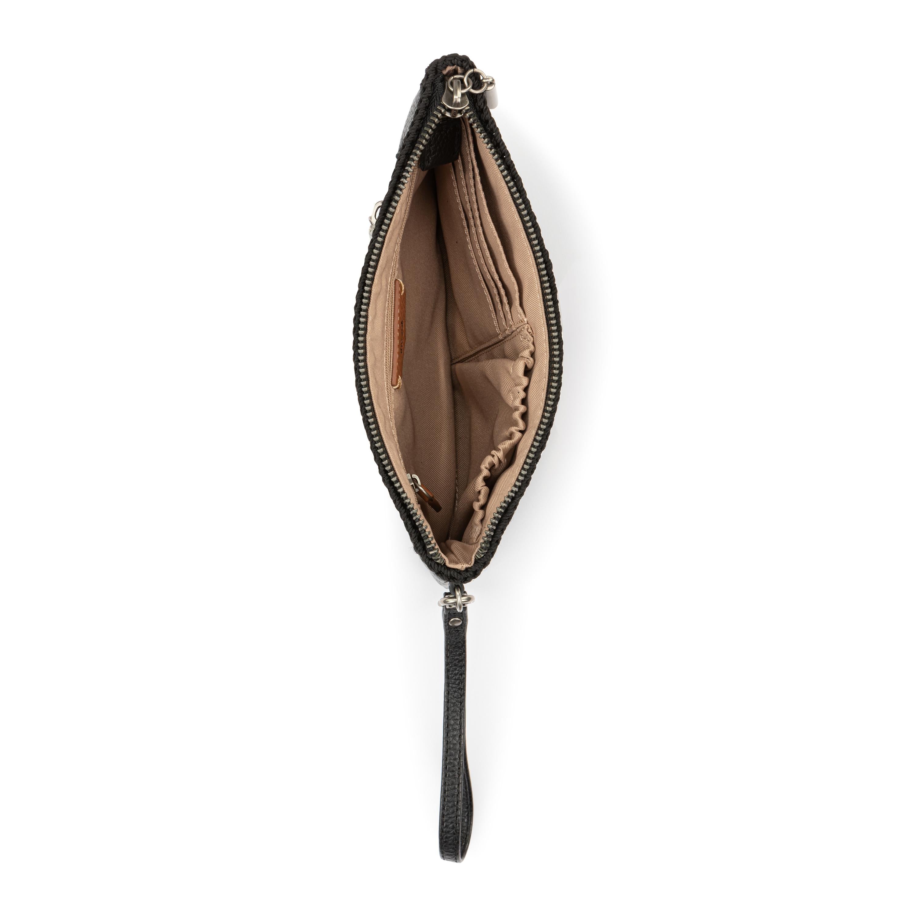 The Sak Vita Wristlet - Leather - Black