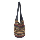 The Sak 120 Hobo - Hand Crochet - Woodland Stripe