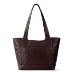 The Sak De Young Tote - Leather - Mahogany
