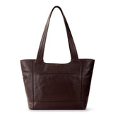 The Sak De Young Tote - Leather - Mahogany