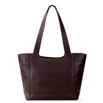 The Sak De Young Tote - Leather - Mahogany