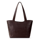 The Sak De Young Tote - Leather - Mahogany