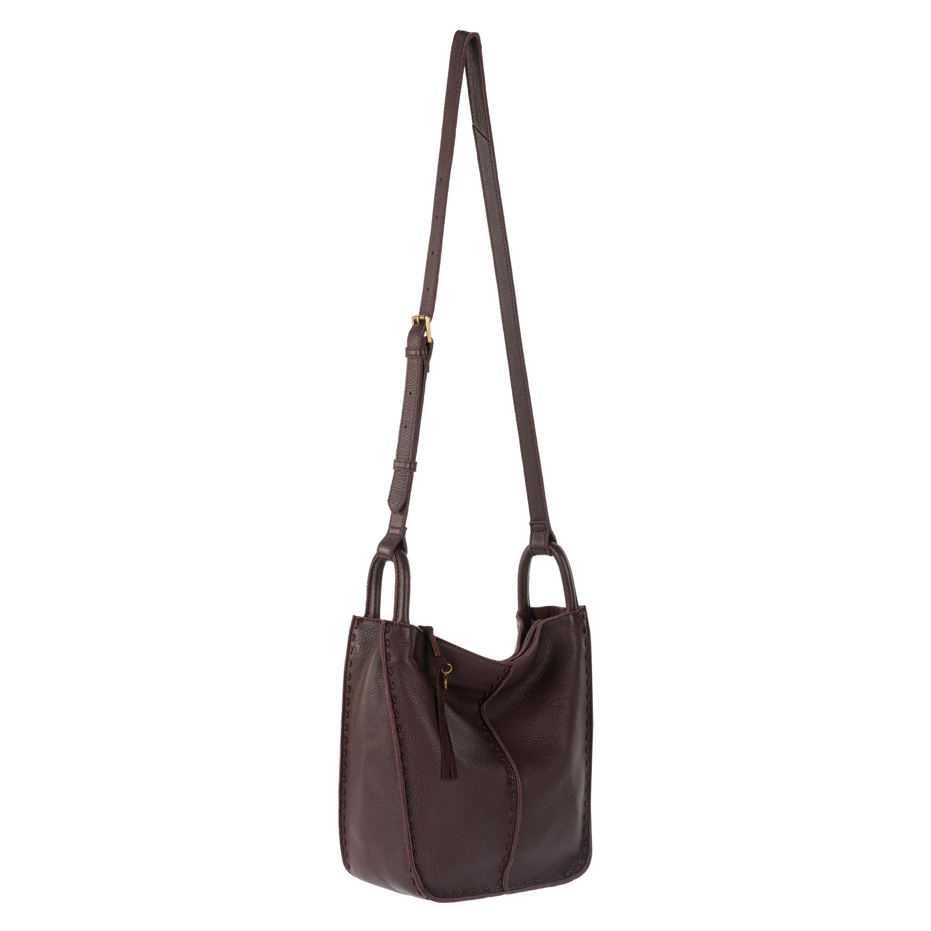 The Sak Los Feliz Crossbody - Leather - Mahogany