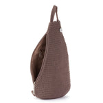 The Sak Geo Sling Backpack - Hand Crochet - Mushroom