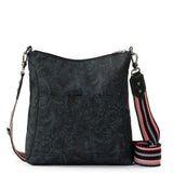 Sakroots Lucia Crossbody - EcoTwill - Black Spirit Desert