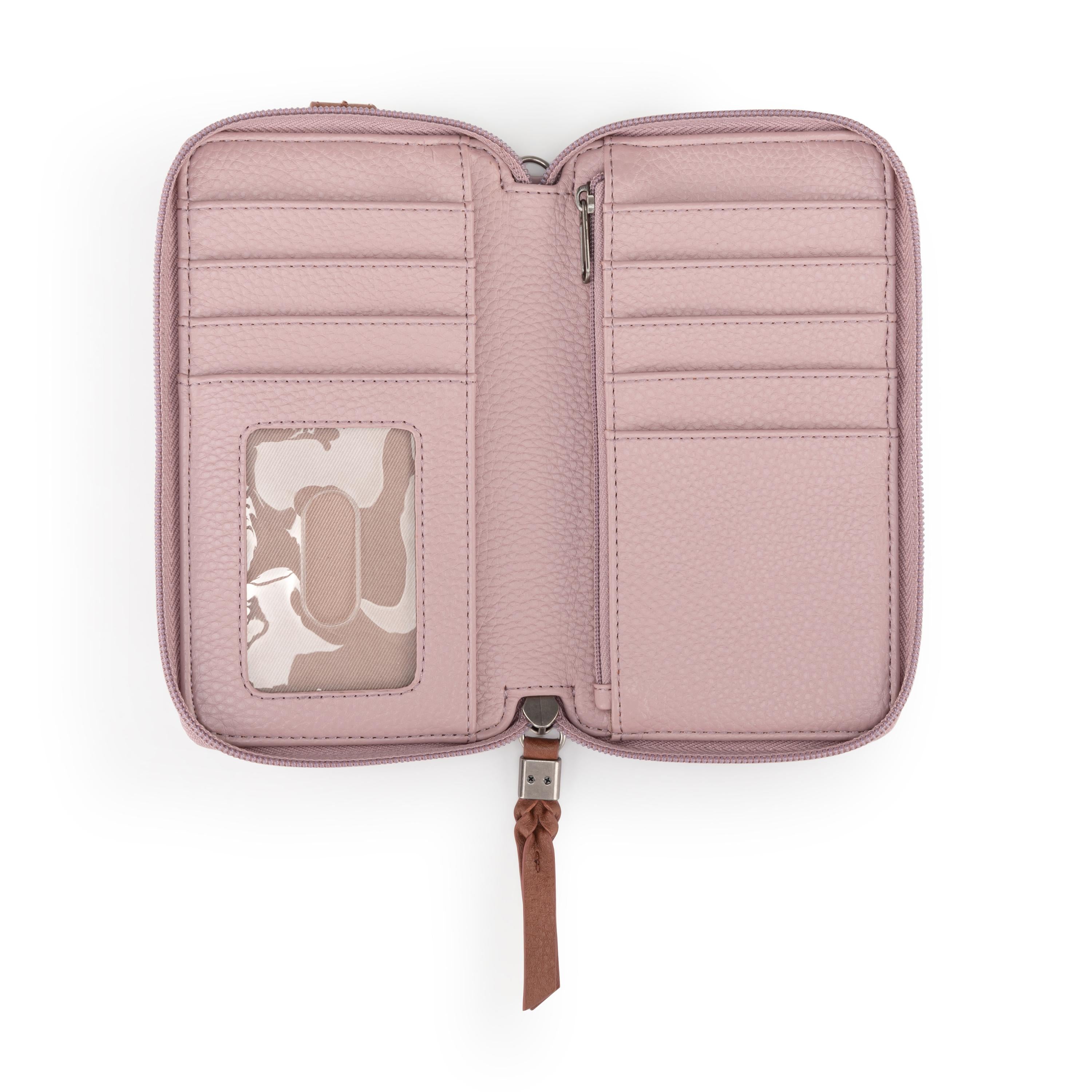 The Sak Silverlake Smartphone Wallet - Leather - Rosewood