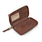 The Sak Silverlake Smartphone Wallet - Leather - Teak Leaf Embossed