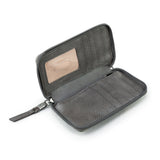The Sak Silverlake Smartphone Wallet - Leather - Slate Leaf Embossed