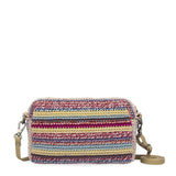 The Sak Cora Smartphone Crossbody - Hand Crochet - Eden Stripe