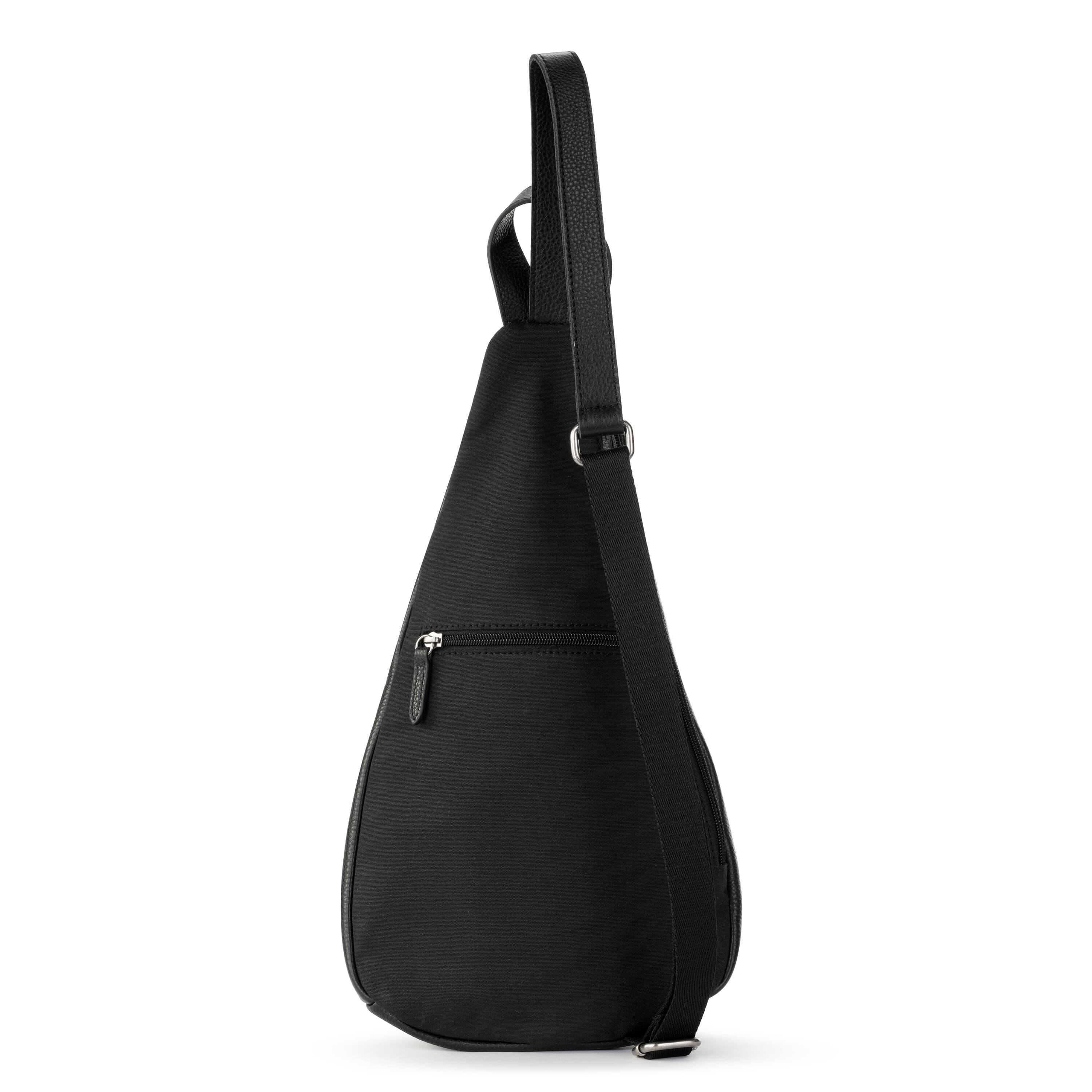 The Sak Geo Sling Backpack - Leather - Black
