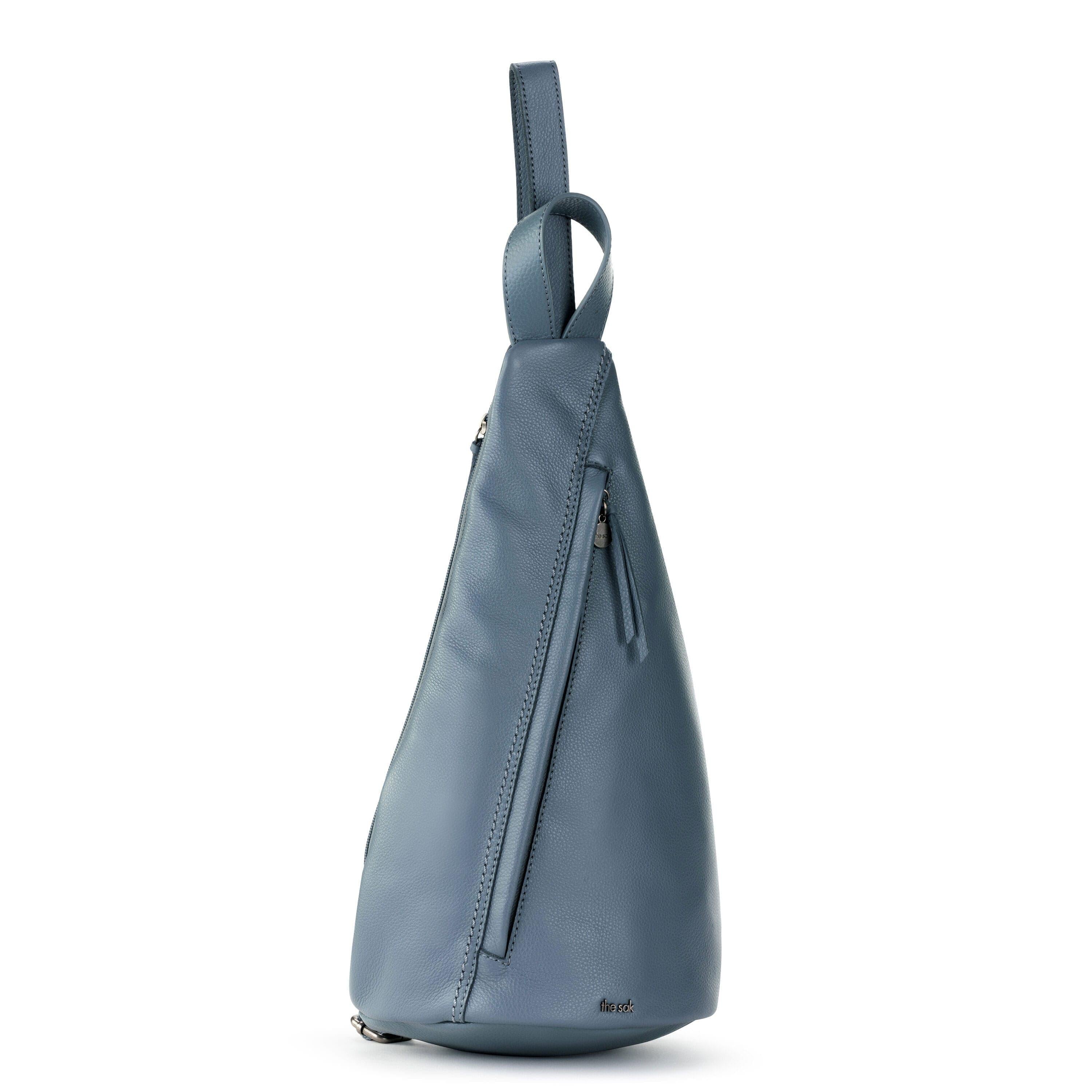 The Sak Geo Sling Backpack - Leather - Maritime