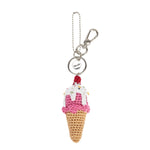 The Sak Yarnicharmz Dangle - Hand Crochet - Strawberry