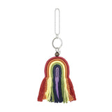 The Sak Yarnicharmz Dangle - Hand Crochet - Rainbow