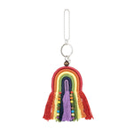 The Sak Yarnicharmz Dangle - Hand Crochet - Rainbow