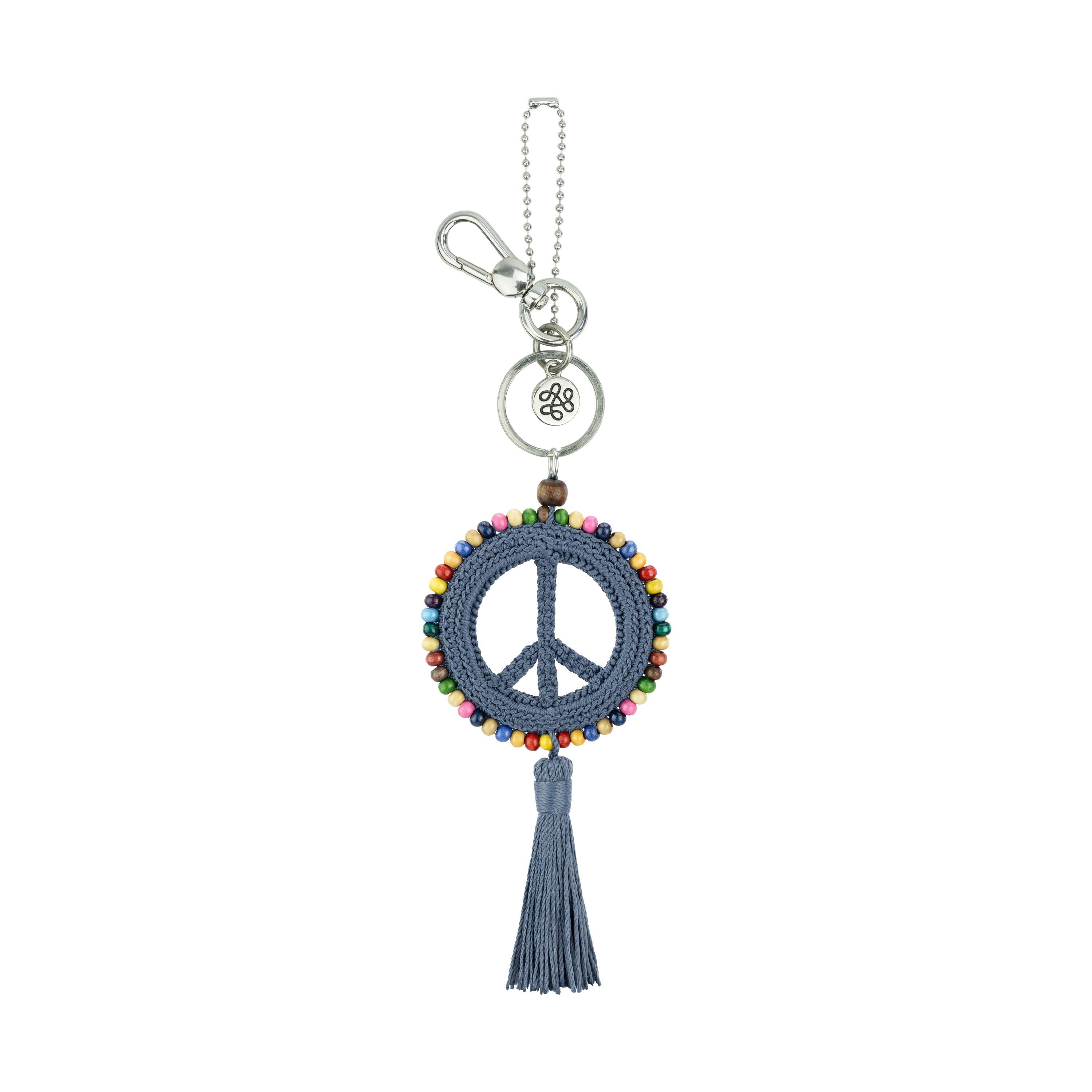 The Sak Yarnicharmz Dangle - Hand Crochet - Maritime Peace