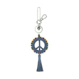 The Sak Yarnicharmz Dangle - Hand Crochet - Maritime Peace