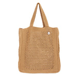The Sak Lanie Market Tote - Hand Crochet - Bamboo