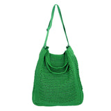 The Sak Lanie Market Tote - Hand Crochet - Kelly Green