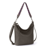 The Sak Jasmine Bucket Crossbody - Leather - Slate