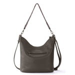 The Sak Jasmine Bucket Crossbody - Leather - Slate