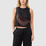 The Sak Tess Sling - Leather - Mahogany