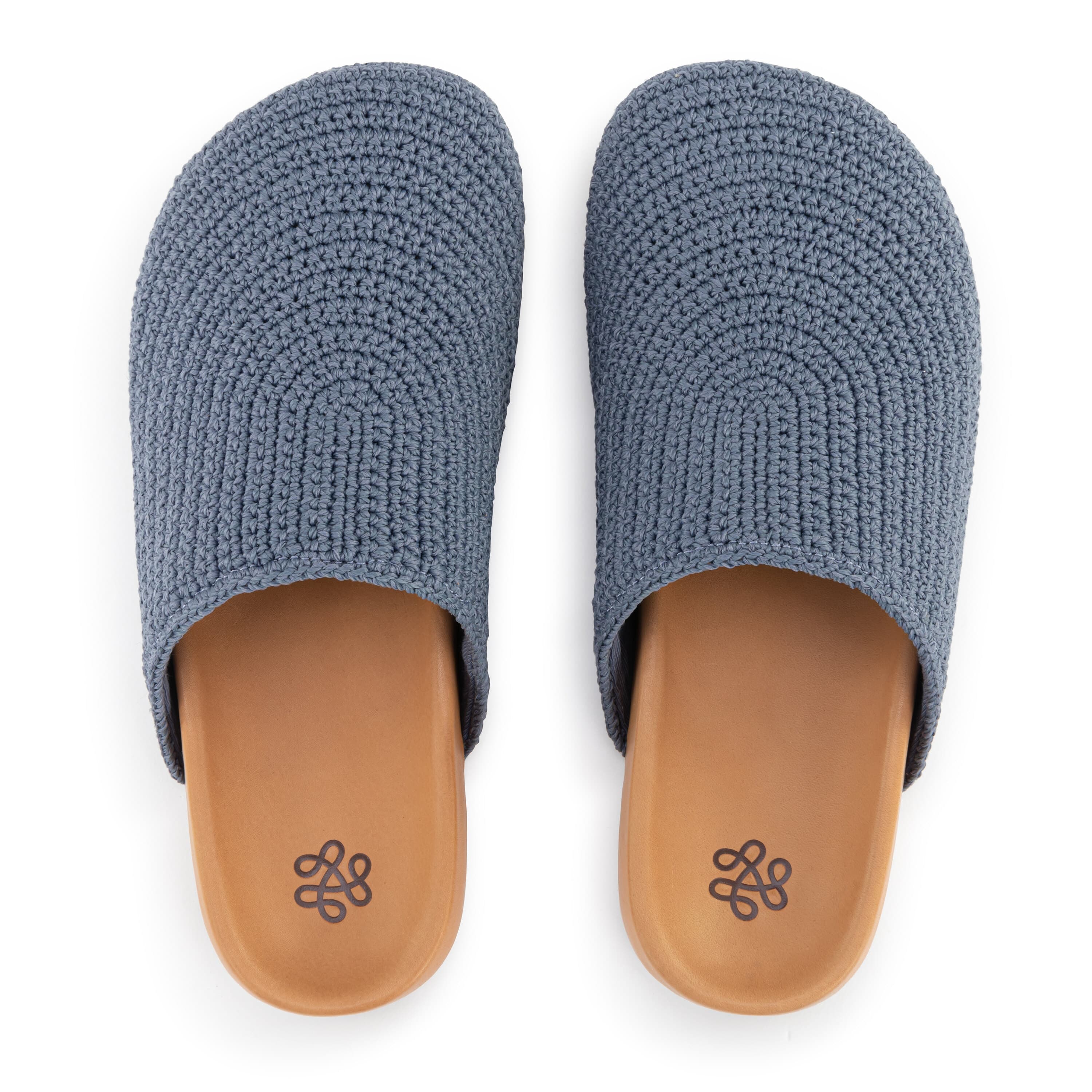 The Sak Bolinas Clog - Hand Crochet - Maritime