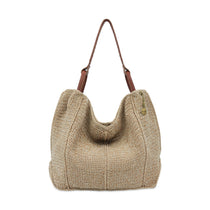 The Sak Los Feliz Large Tote - Hand Crochet - Bamboo Static