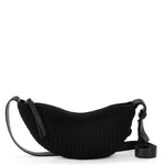 The Sak Tess Sling Bag - |Hand Crochet - Black|