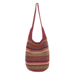 The Sak 120 Hobo - Hand Crochet - Sunset Stripe