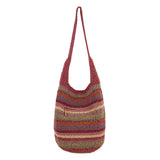 The Sak 120 Hobo - Hand Crochet - Sunset Stripe
