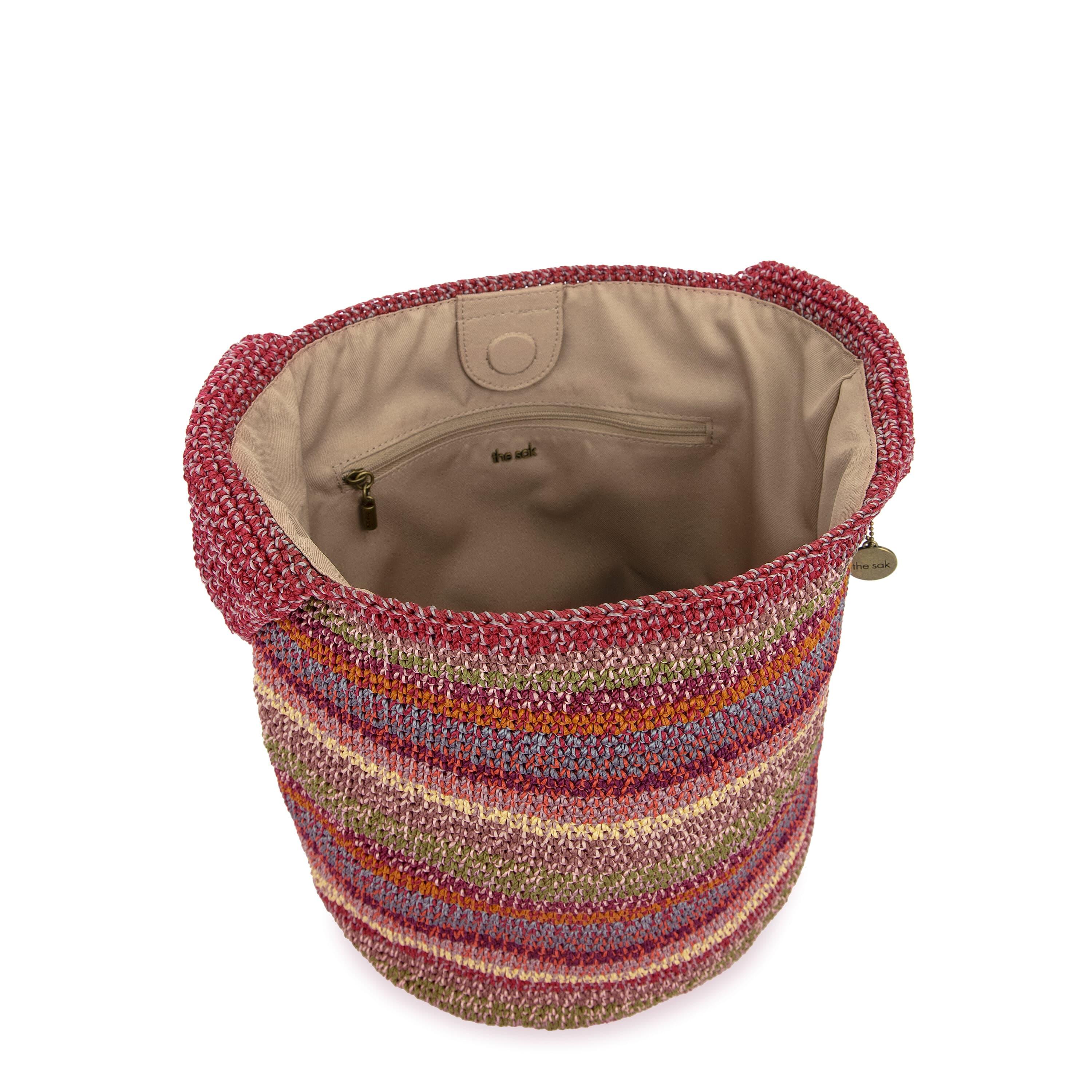 The Sak 120 Hobo - Hand Crochet - Sunset Stripe