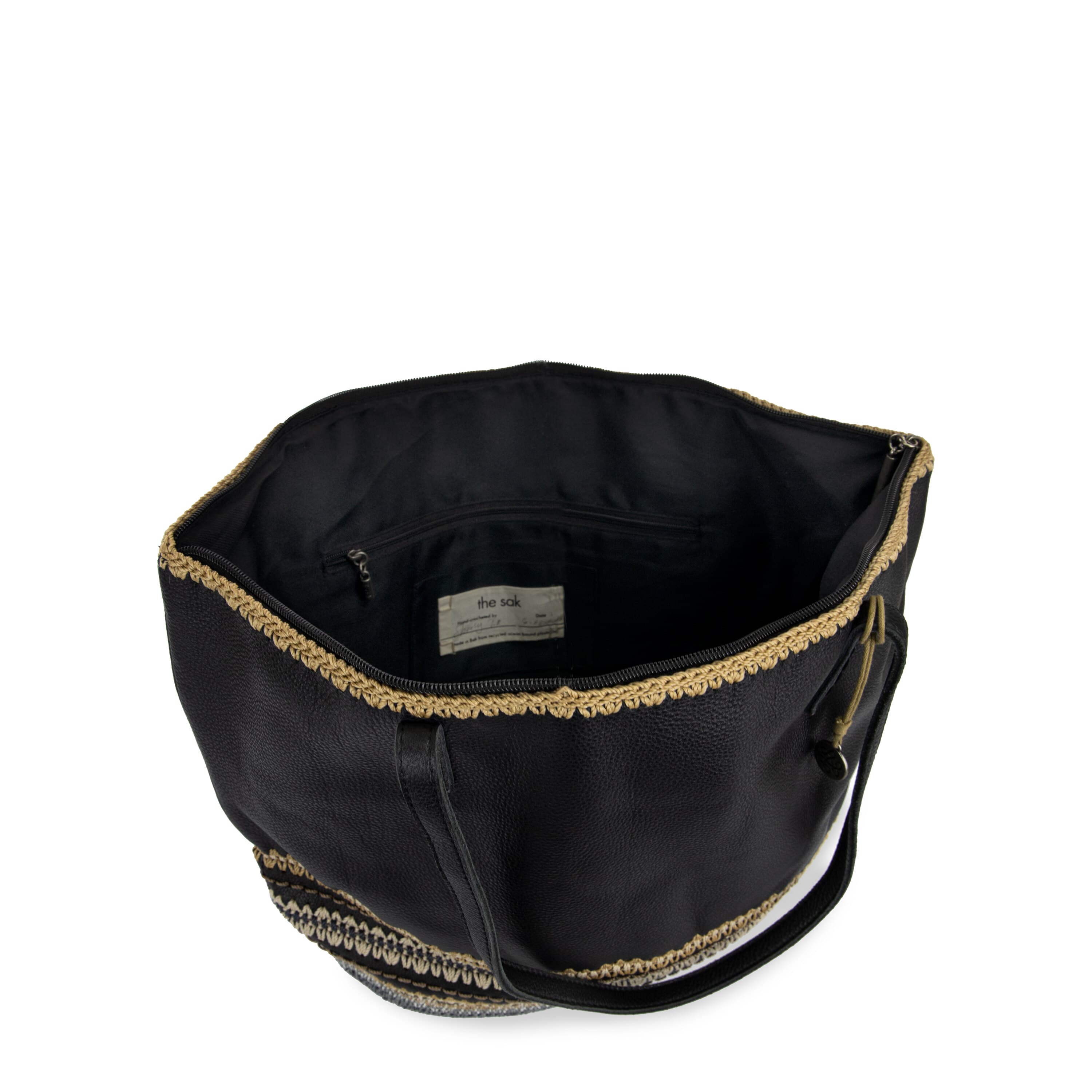 The Sak Faye Large Tote - Leather - Black Seminyak