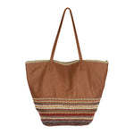 The Sak Faye Large Tote - Leather - Tobacco Seminyak