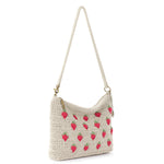 The Sak Lumi Crossbody - Hand Crochet - Natural Strawberries