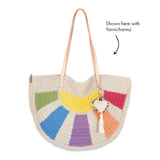 The Sak Faye Large Tote - Hand Crochet - Multi Sunbeam