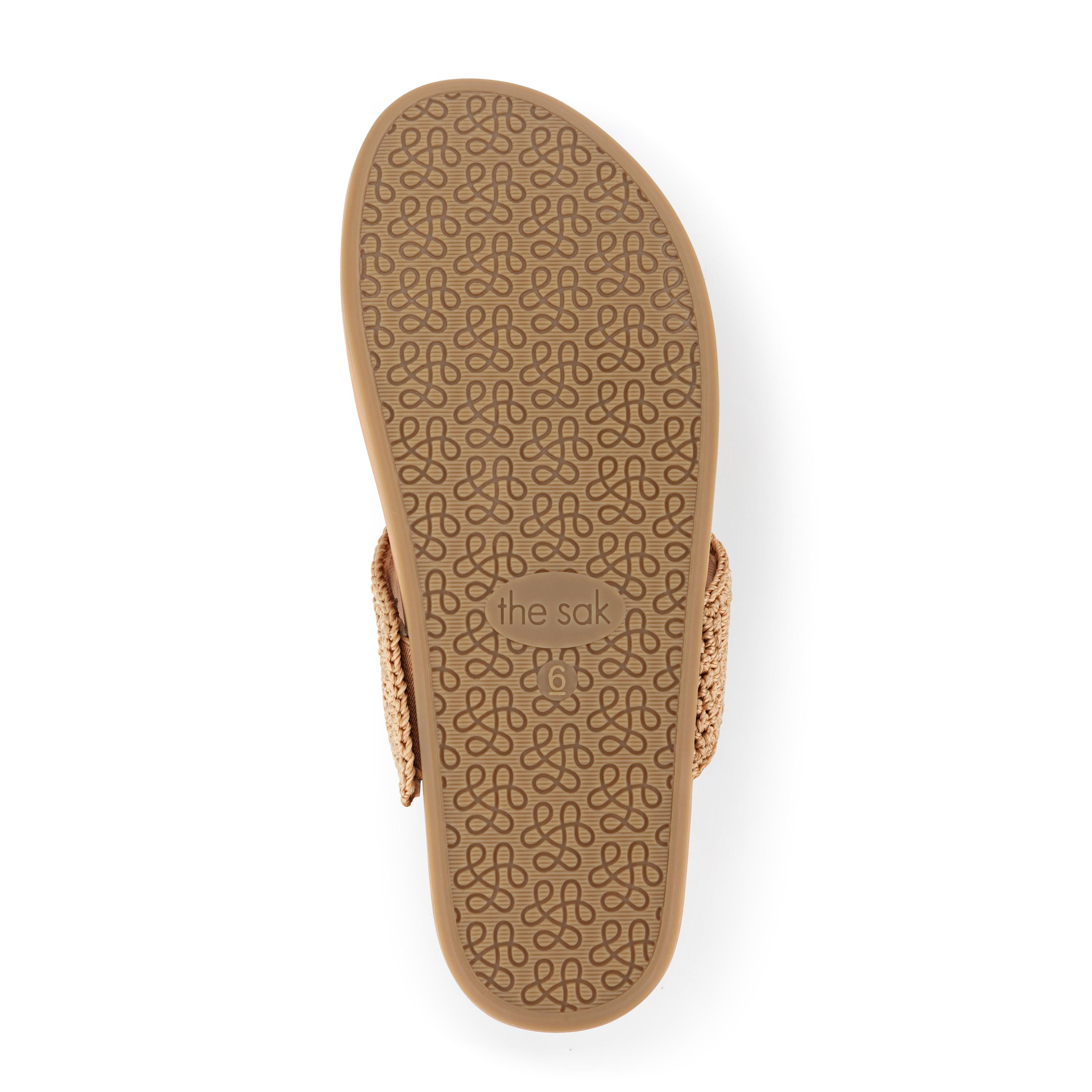 The Sak Everly Sandal - Hand Crochet - Bamboo