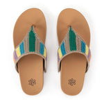 The Sak Everly Sandal - Hand Crochet - Summertide Stripe