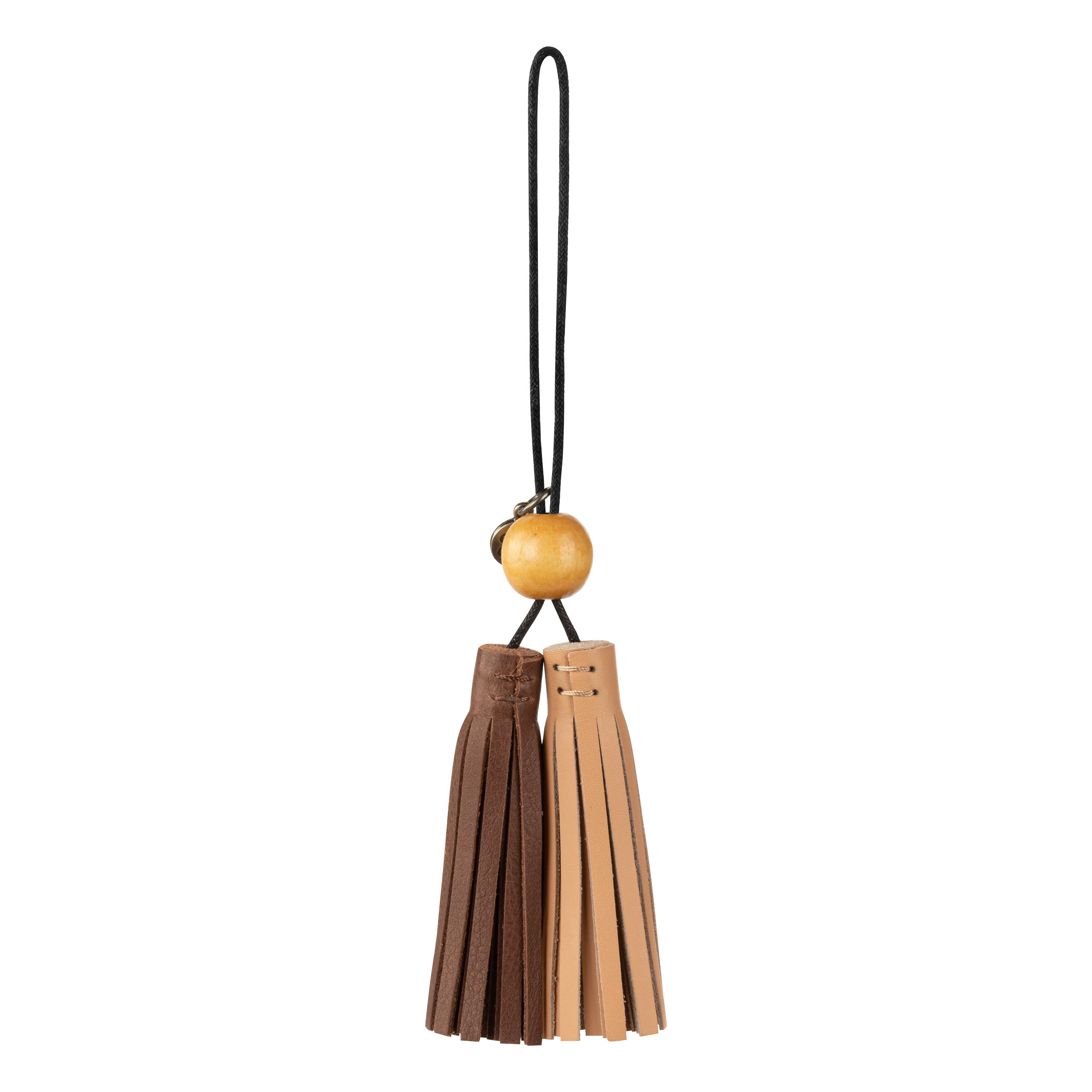 The Sak Dangles - Leather - Teak and Natural
