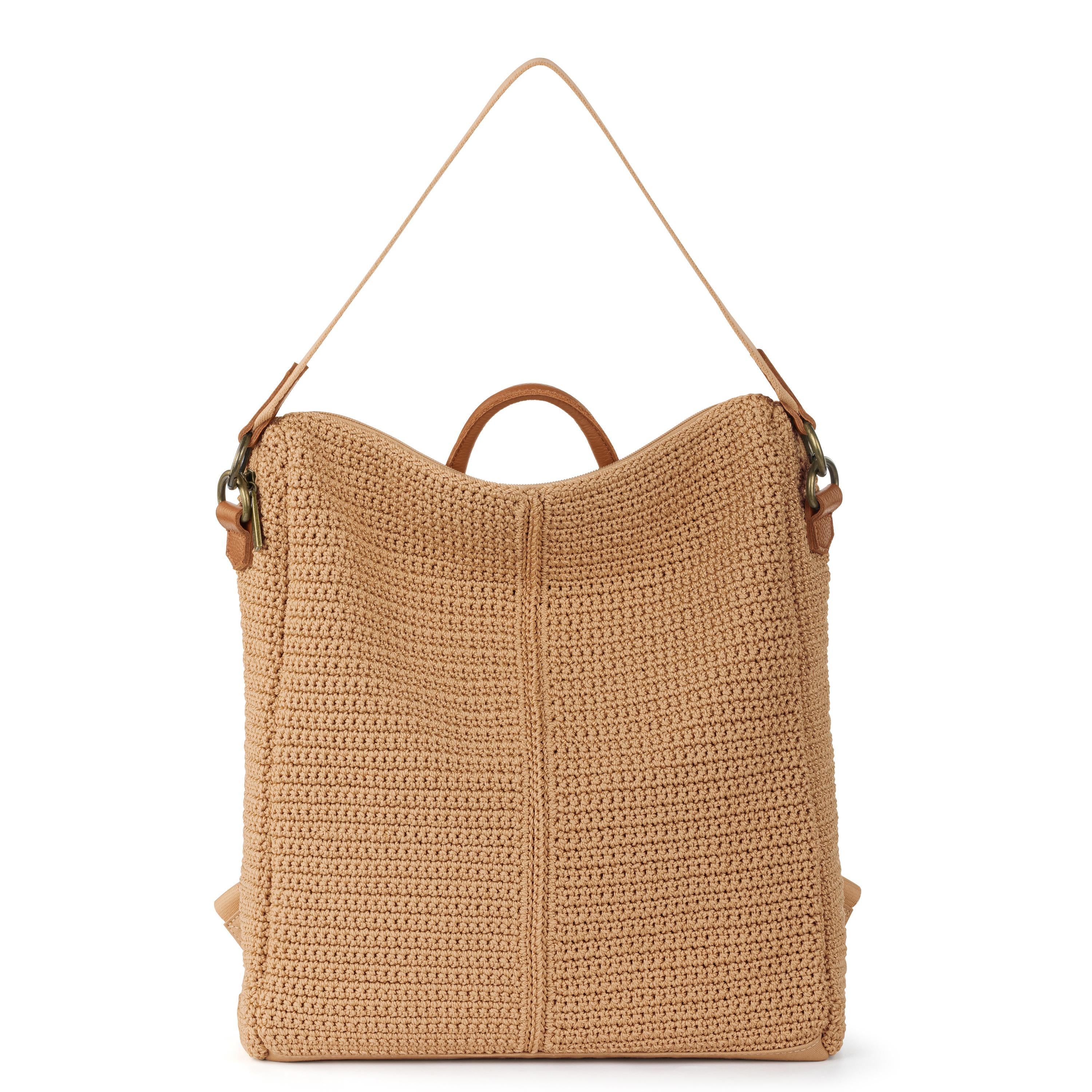 The Sak Los Feliz Backpack - Hand Crochet - Bamboo