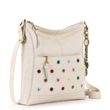 The Sak Lucia Crossbody - Leather - Stone Multi Eyelet